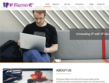 Tablet Screenshot of ipmoment.com